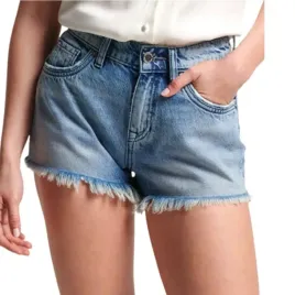 spodenki-damskie-superdry-lace-hot-szorty-jeansowe-niebieskie