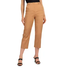 spodnie-damskie-trussardi-twill-cottoen-cropped-bawelniane