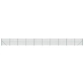 ogrodzenie-z-siatki-ze-stopami-slupkow-zielone-22x25-m