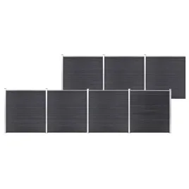 ogrodzenie-do-ogrodu-wpc-1218-x-186-cm-szare
