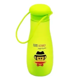bidon-butelka-z-uchwytem-silikonowym-cute-monkey-650ml