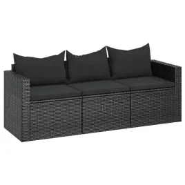 3-osobowa-sofa-ogrodowa-z-poduszkami-czarna-polirattan