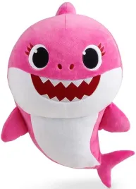 baby-shark-rekin-maskotka-przytulanka-pluszak-30cm-rozowy
