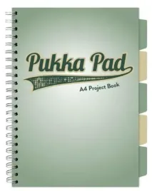 kolonotes-project-book-a4-100k-80g-kratka-sage-zielony-pukka-pad