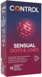 sensual-intense-dots-and-lines-prezerwatywy-prazkowane-z-wypustkami-control