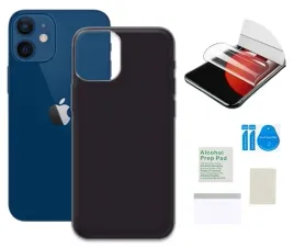 etui-matowe-do-iphone-12-mini-czarny-obudowa-plecki-folia-ochronna-tpu