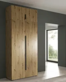 nowoczesna-szafa-gladka-100-cm-z-nadstawka-dab-artisan-olena-dk