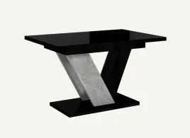 stol-rozkladany-kuchenny-lub-salon-120-160-cm-czarny-polysk-beton-dunai