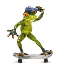 figurka-dekoracyjna-zaba-zabka-na-deskorolce-15x12x8-118550