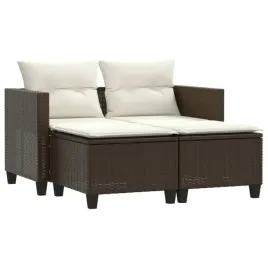 2-osobowa-sofa-ogrodowa-z-podnozkami-brazowa-polirattan