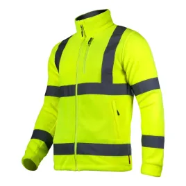 bluza-robocza-polarowa-ostrzegawcza-odblaskowa-zolta-300g-m2-xl-lahti-pro