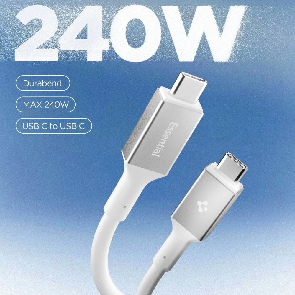 kabel-spigen-eb24012cc-essential-usb-c-cable-240w-120cm-white-stan-nowy