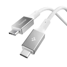 kabel-spigen-eb10010cc-essential-usb-c-cable-100w-100cm-white