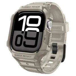 etui-spigen-rugged-armor-pro-v2-do-apple-watch-10-11-46mm-dune-beige