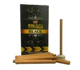 kadzidelka-indyjskie-raj-dhoop-golden-black-10szt