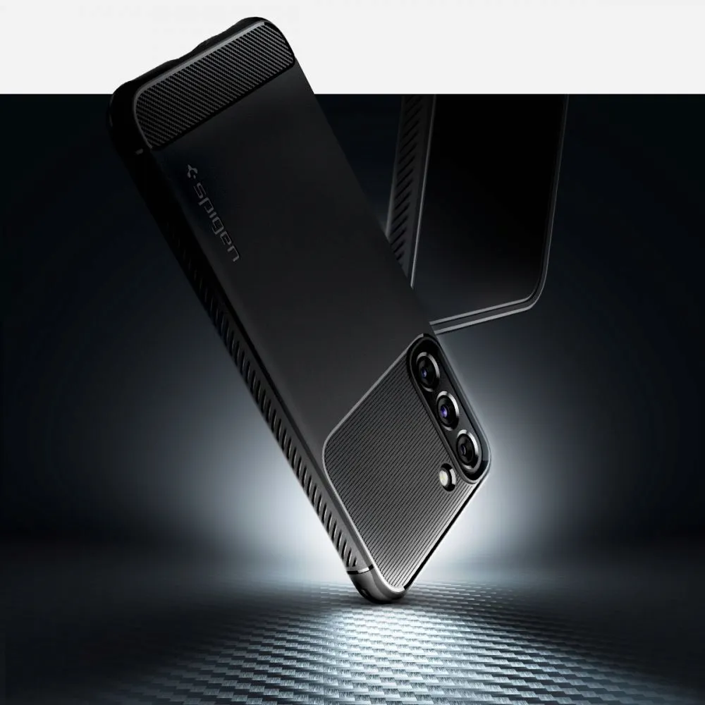 spigen-rugged-armor-galaxy-s22-matte-black