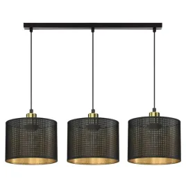 gold-lampa-sufitowa-wiszaca-abazur-z-dziurkami