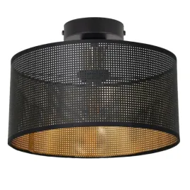 azurowa-lampa-sufitowa-plafon-abazur-dziurki-30-cm