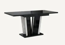 stol-rozkladany-kuchenny-lub-salon-120-160-cm-czarny-polysk-doxi-2