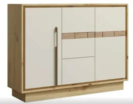 nowoczesna-komoda-2d3sz-130-cm-dab-artisan-kaszmir-kles-fd