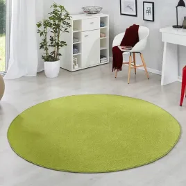 okragly-dywan-kolo-do-pokoju-dziecka-kolor-zielony-niski-wlos-200-cm