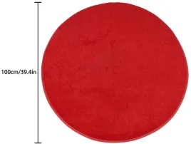 okragly-dywan-kolo-do-pokoju-dziecka-kolor-czerwony-niski-wlos-200-cm
