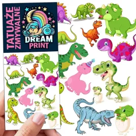 tatuaze-zmywalne-dla-dzieci-dinozaury-wzory-oryginalne
