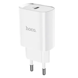 hoco-ladowarka-sieciowa-typ-c-pd-20w-fast-charge-smart-charging-n14-biala