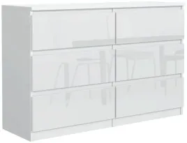 komoda-szafka-6-szuflad-140cm-biala-fronty-polysk-nowoczyesna