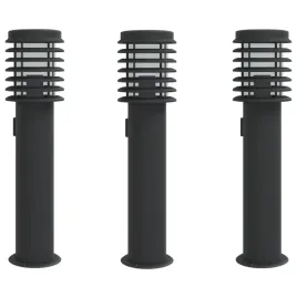 lampy-ogrodowe-na-slupku-z-gniazdkiem-3-szt-czarne-60-cm