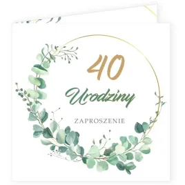 zaproszenia-urodziny-40-eukaliptus-beauty-15x15-cm-8-szt