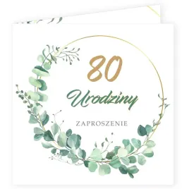 zaproszenia-urodziny-80-eukaliptus-beauty-15x15-cm-8-szt