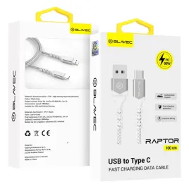 blavec-kabel-raptor-pleciony-usb-na-typ-c-pd-66w-6a-1-metr-cra-uc6ws10