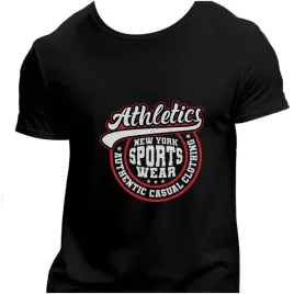 koszulka-meska-czarna-nadruk-athletics-new-york-sports-wear-3xl