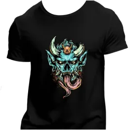 koszulka-meska-czarna-nadruk-demon-5xl
