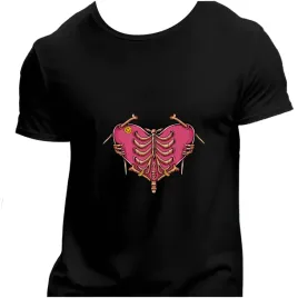 koszulka-meska-czarna-nadruk-serce-szkielet-5xl