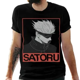 koszulka-meska-czarna-z-nadrukiem-anime-satoru-jujutsu-kaisen-5xl