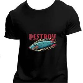 koszulka-meska-czarna-nadruk-destroy-the-world-3xl