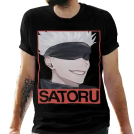 koszulka-meska-czarna-z-nadrukiem-anime-satoru-jujutsu-kaisen-5xl