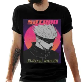 koszulka-meska-czarna-z-nadrukiem-anime-satoru-jujutsu-kaisen-5xl