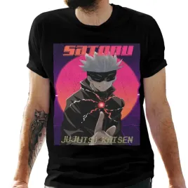 koszulka-meska-czarna-z-nadrukiem-anime-satoru-jujutsu-kaisen-3xl