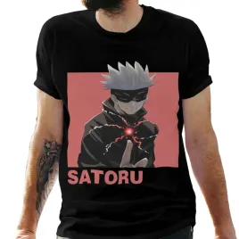 koszulka-meska-czarna-z-nadrukiem-anime-satoru-jujutsu-kaisen-5xl