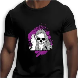 koszulka-meska-czarna-nadruk-demon-z-rogami-5xl