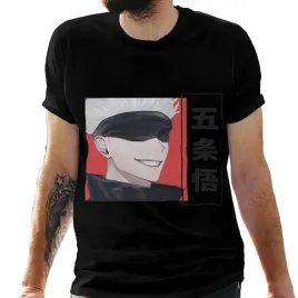 koszulka-meska-czarna-z-nadrukiem-anime-satoru-jujutsu-kaisen-4xl