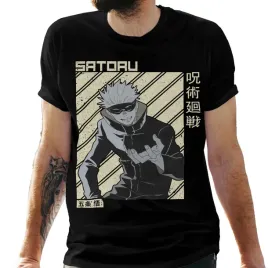 koszulka-meska-czarna-z-nadrukiem-anime-satoru-jujutsu-kaisen-4xl
