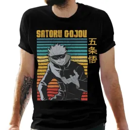 koszulka-meska-czarna-z-nadrukiem-anime-satoru-jujutsu-kaisen-5xl