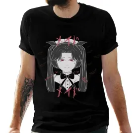 koszulka-meska-czarna-z-nadrukiem-anime-maid-girl-5xl