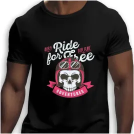koszulka-meska-czarna-nadruk-ride-for-free-4xl