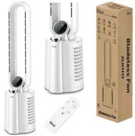 wentylator-kolumnowy-bezlopatkowy-nawilzanie-aroma-uv-pilot-cichy-40db