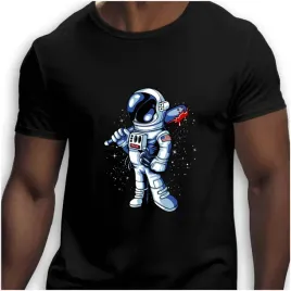 koszulka-meska-czarna-nadruk-astronauta-z-kijem-5xl